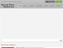 Tablet Screenshot of boardplansoftware.com